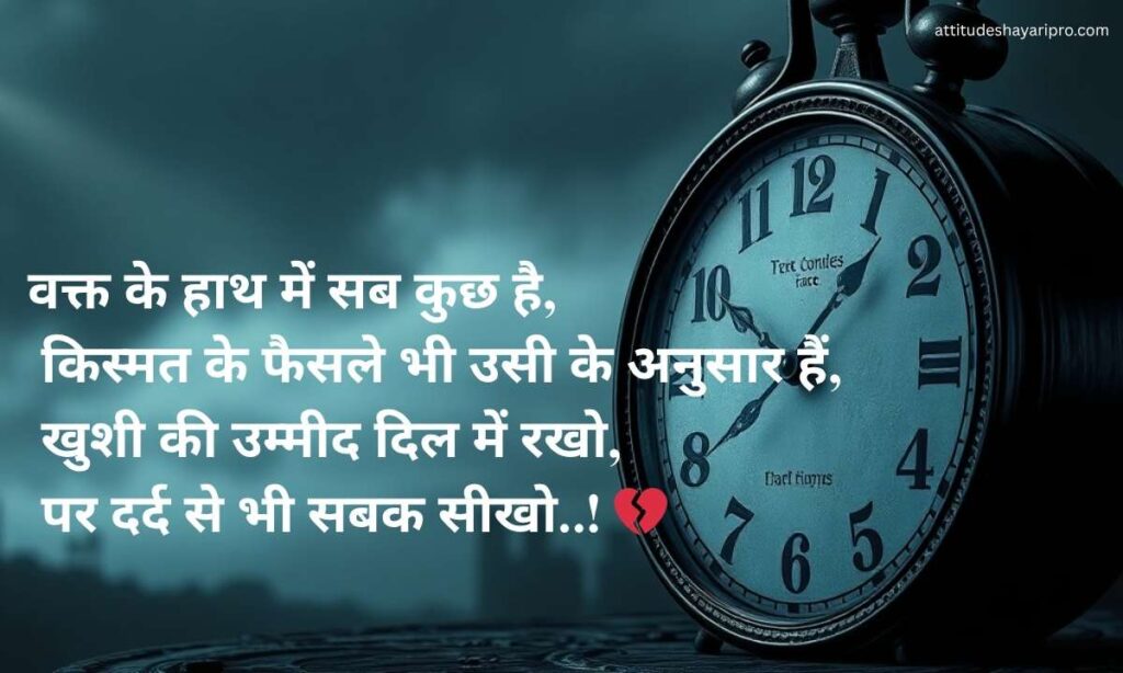 waqt-kismat-sad-shayari