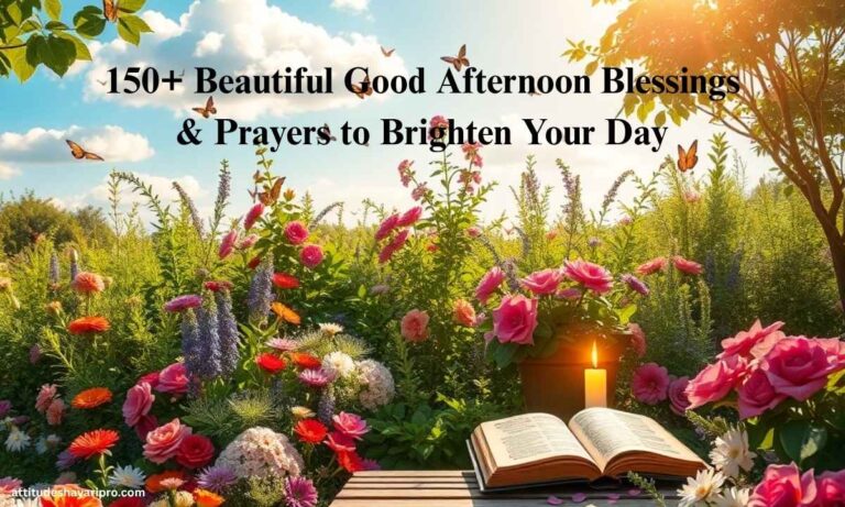 150+ Beautiful Good Afternoon Blessings & Prayers to Brighten Your Day