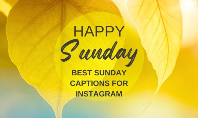 275-best-sunday-captions-for-instagram-2026