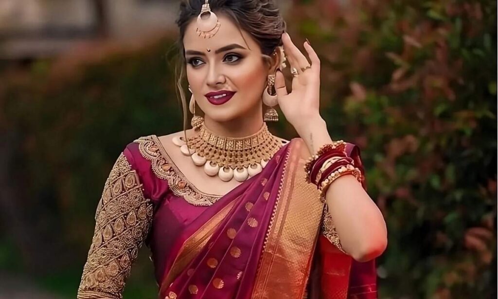 cotton-saree-captions