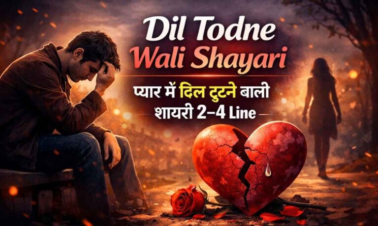 dil-todne-wali-shayari-प्यार-में-दिल-टूटने-वाली-शायरी-2–4-line