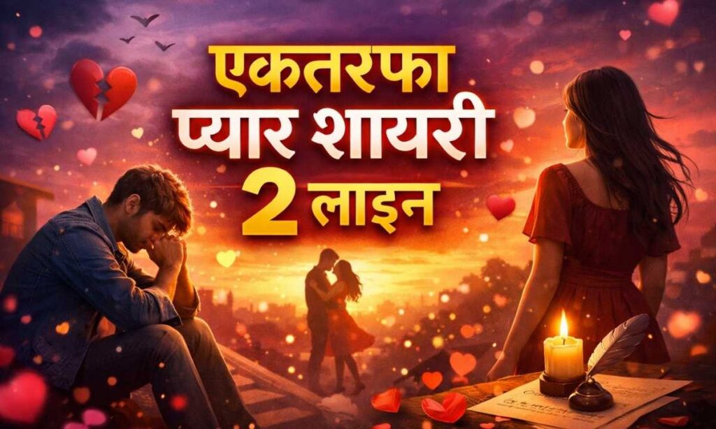 एकतरफा-प्यार-शायरी-२-लाइन